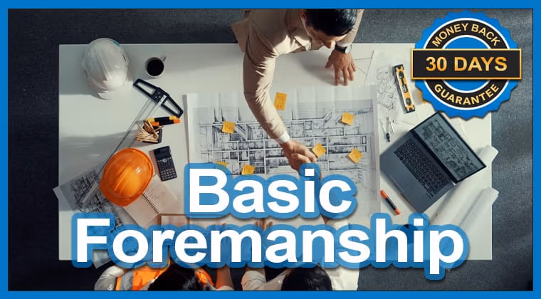 basic foremanship course